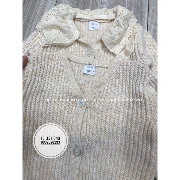 Áo cardigan Zara tuồn cho bé