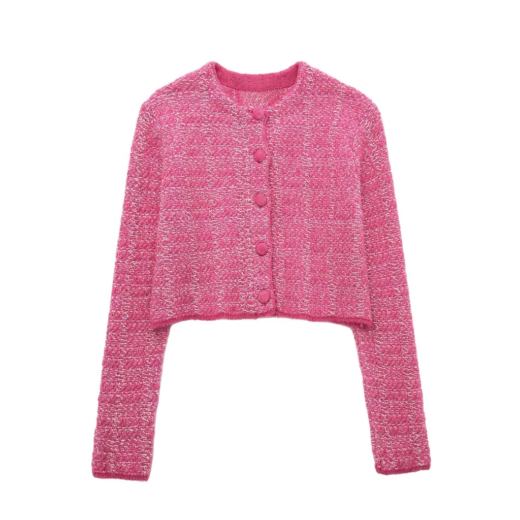 Áo Khoác Cardigan Dệt Kim Phối Nút Thời Trang Zara 2022 Dành Cho Nữ 4331168Váy Nửa4331169