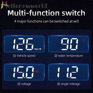 Car OBD2 Head-up Display Multifunctional Windshield Screen Projector Accessories
