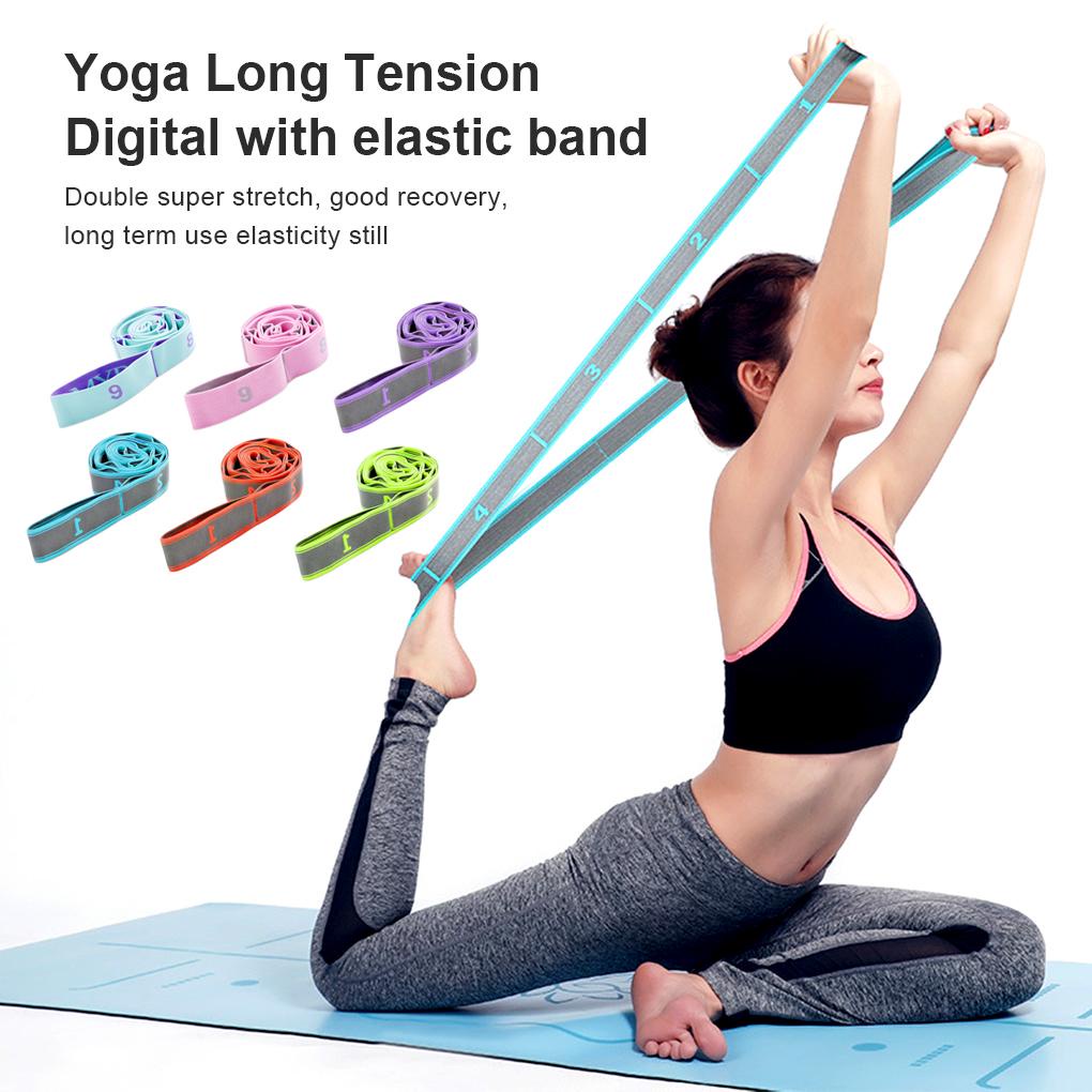 Dây Đai Kháng Lực Co Giãn Linh Hoạt Hỗ Trợ Luyện Tập Yoga / Gym / Thể Hình Cho Bé