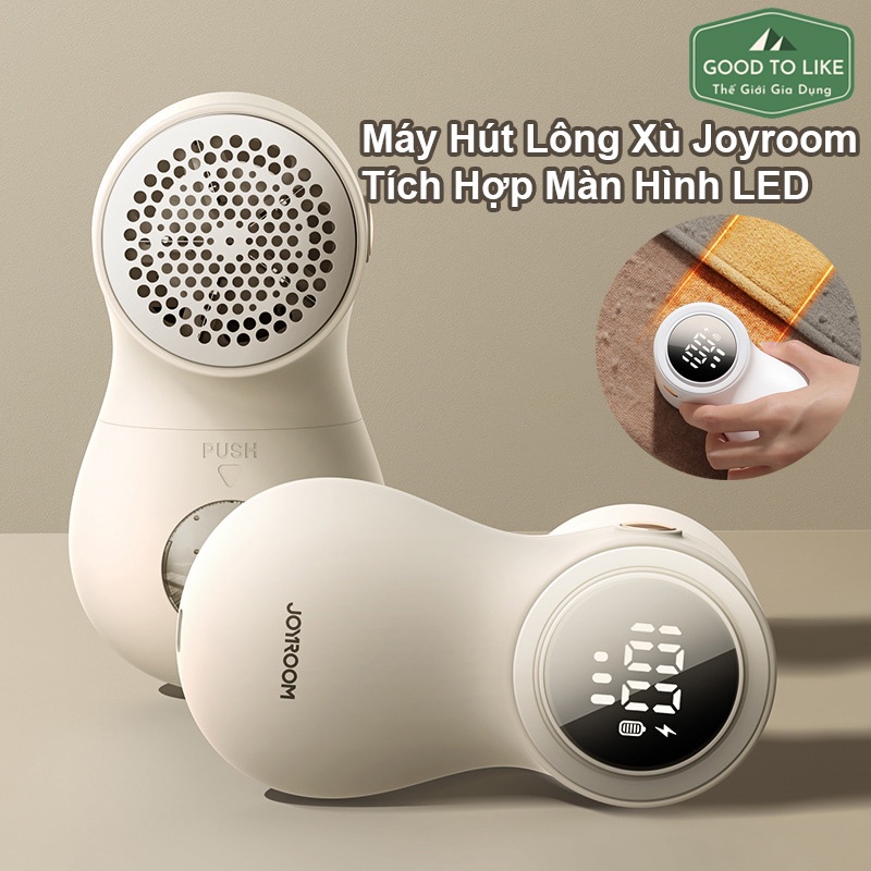 Máy Cắt Lông Xù Quần Áo Joyroom Loại Bỏ Xù Xơ Vải Trên Mọi Bề Mặt,Máy Cắt Lông Xù Đa Năng Không Dây Công Suất Lớn