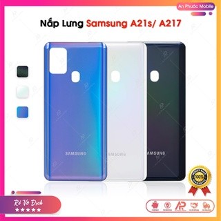 Nắp lưng samsung a21s / a217f zin - mặt lưng điện thoại samsung galaxy chính hãng màu đen