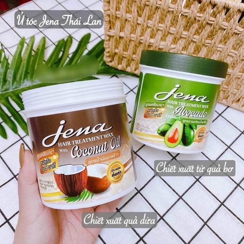 (CHÍNH HÃNG) KEM Ủ TÓC BƠ JENA
