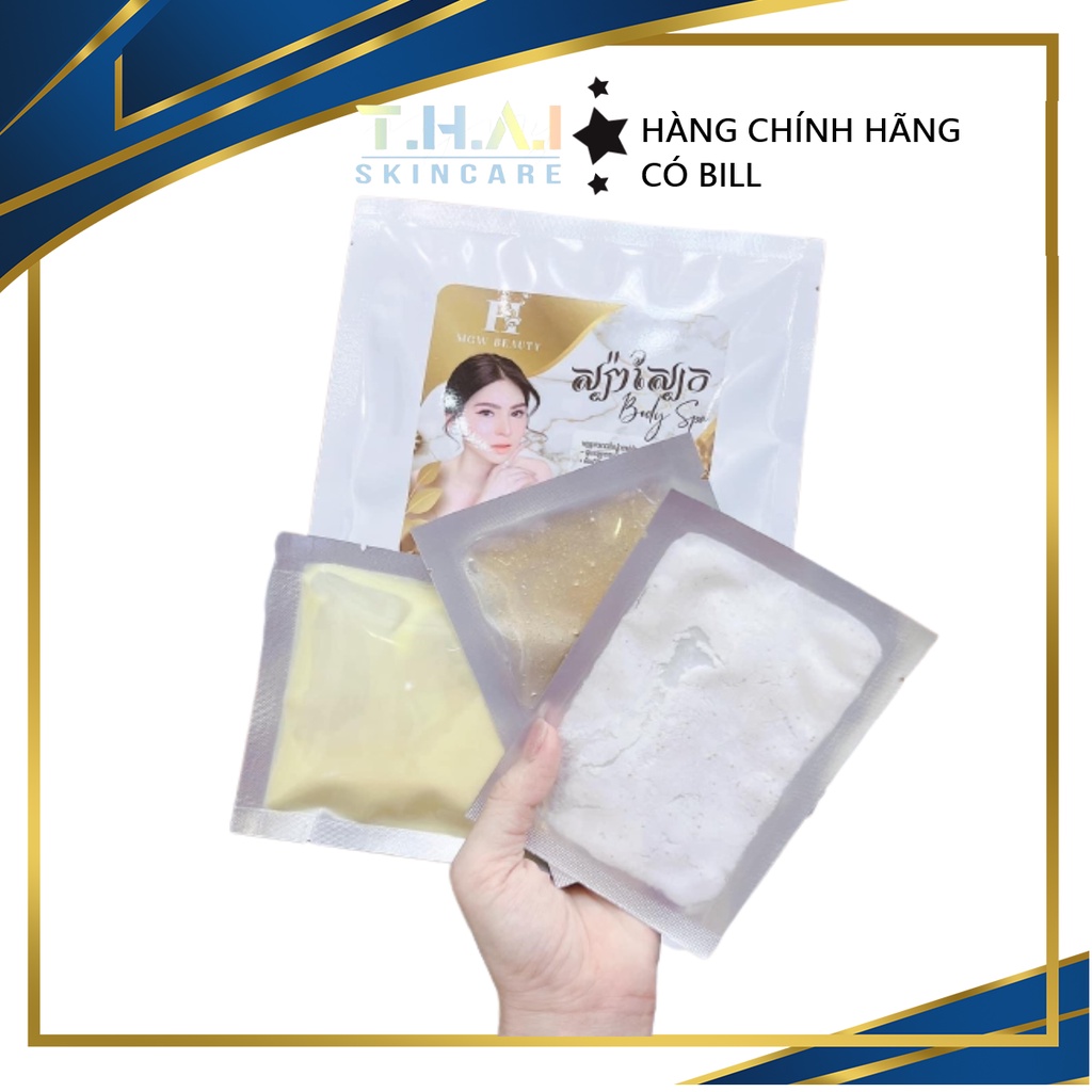 Muối tắm ủ trắng da MGW Beauty Magic White body Spa