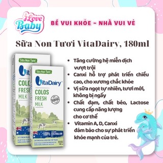 Sữa Non Tươi Vitadairy Colos Fresh Milk