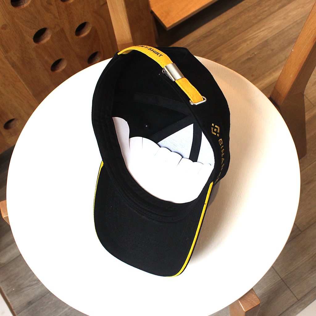 Mũ Binance thêu nổi 3D cao cấp, Bitcoin, Áo BNB, CoinTshirt, ETH, Ethereum