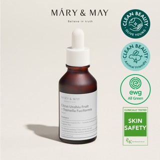 Tinh Chất Dưỡng Sáng Da Mary&May Citrus Unshiu + Tremella Fuciformis Serum 30ml