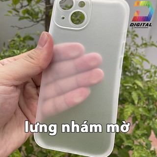 Combo 2 Ốp Lưng Trong Nhám Unibody Cho iPhone 14 Siêu Mỏng