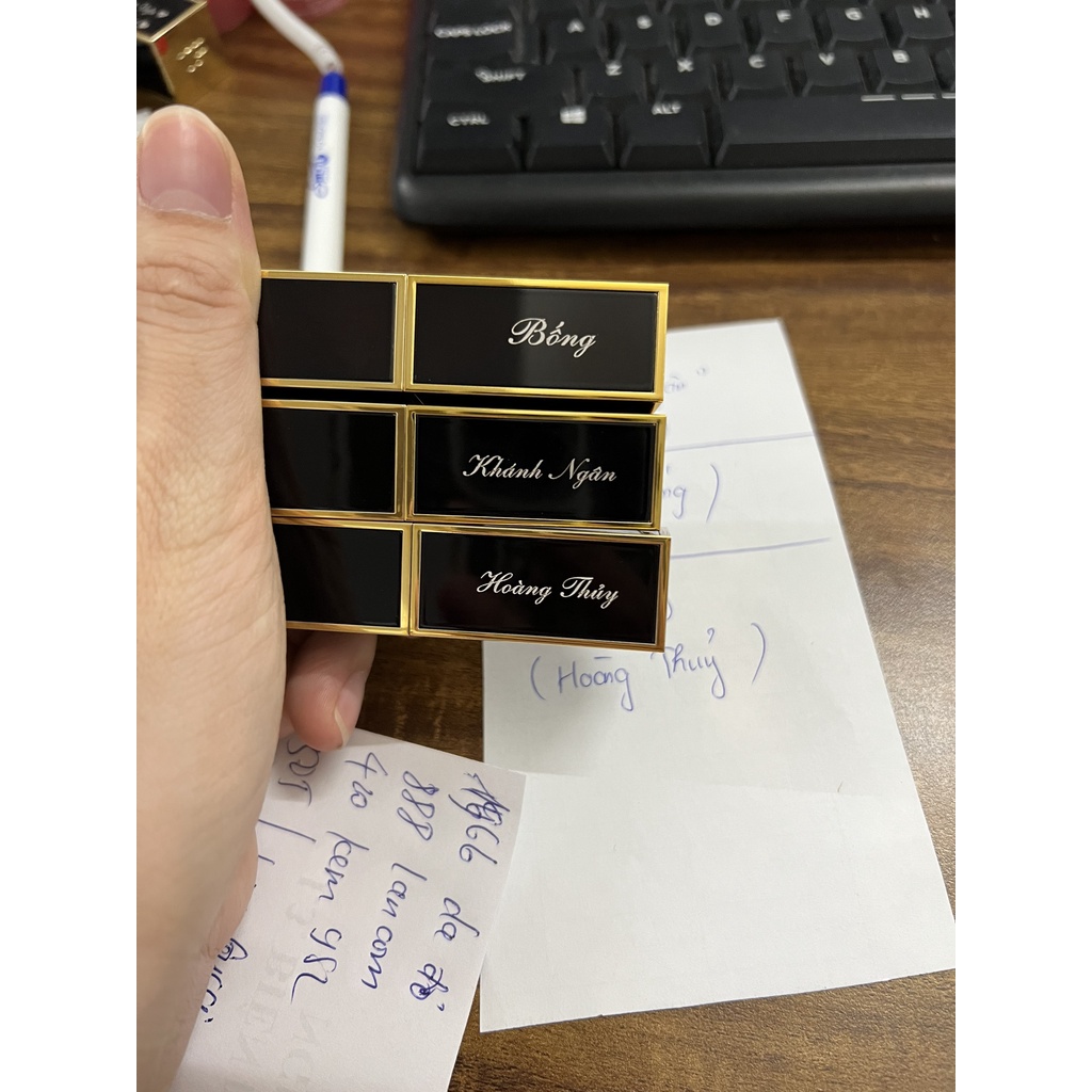 Son Tom Ford lip color Satin và Matte dòng mới nhất màu hót hít