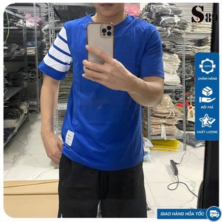 (Xả hàng) áo thun nam cổ tròn họa tiết thome in nhiệt cao cấp vải cotton form slim fit Hàn Quốc