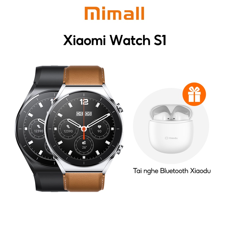 Đồng hồ thông minh Xiaomi Watch S1 - Hàng chính hãng