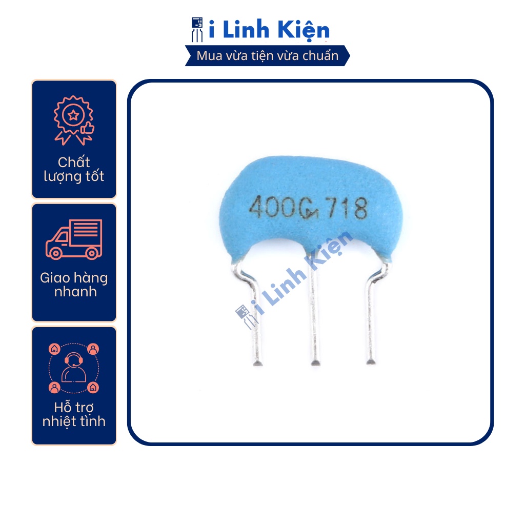 Thạch anh 4mz 5mhz 6mhz 8mhz 10mhz 12mhz 20mhz 3 chân chính hãng mutara