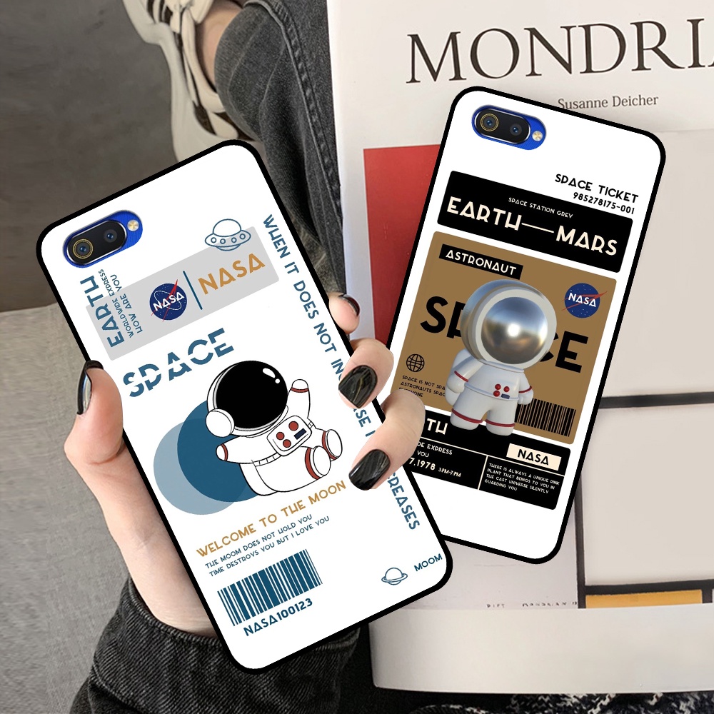 Ốp Realme C1 / C2 in hình vũ trụ, nasa, moon, earth siêu đẹp