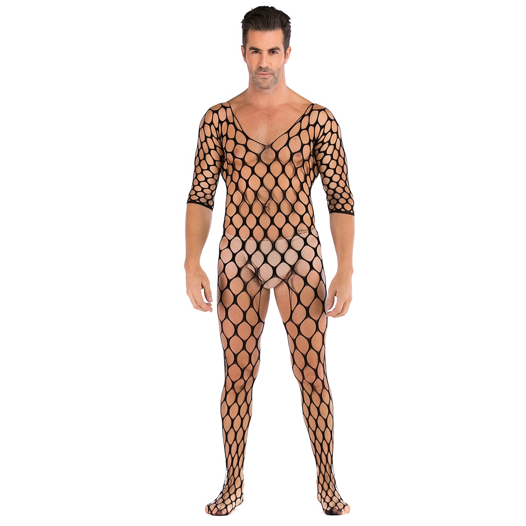 BODYSUIT NAM LƯỚI (QUẦN LIỀN ÁO) - A045