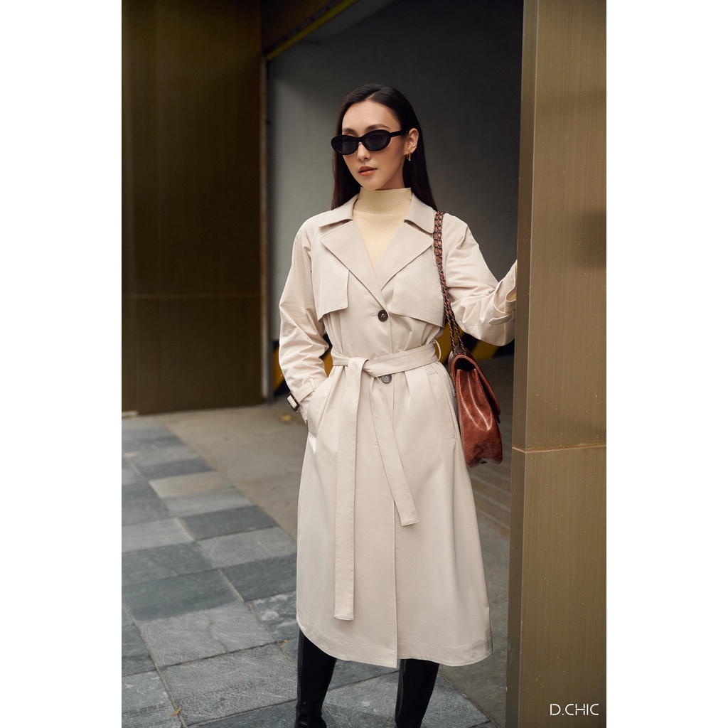 Áo Trench coat 3 cúc D.CHIC MS: 970276
