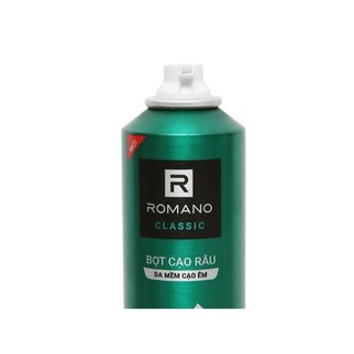 Chai bọt cạo râu ROMANO Classic 175ml