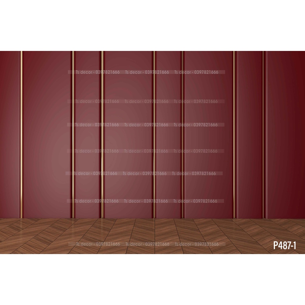 Phông Livestream 3D 5D Tặng Keo + Đinh + Dụng Cụ Dán