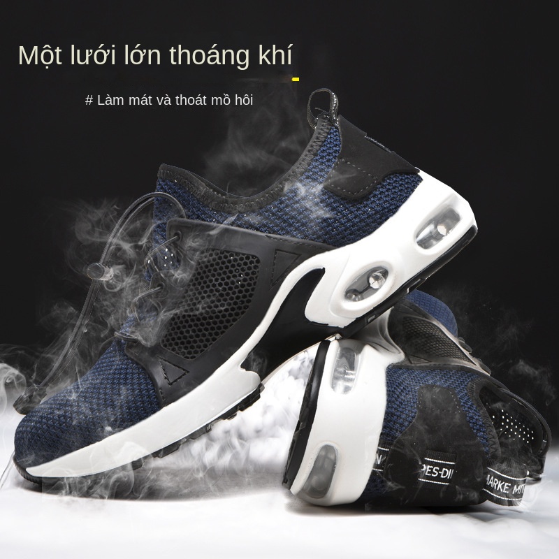 Giày Thể Thao Gọn Nhẹ Thoáng Khí Bảo Vệ An Toàn RKC273