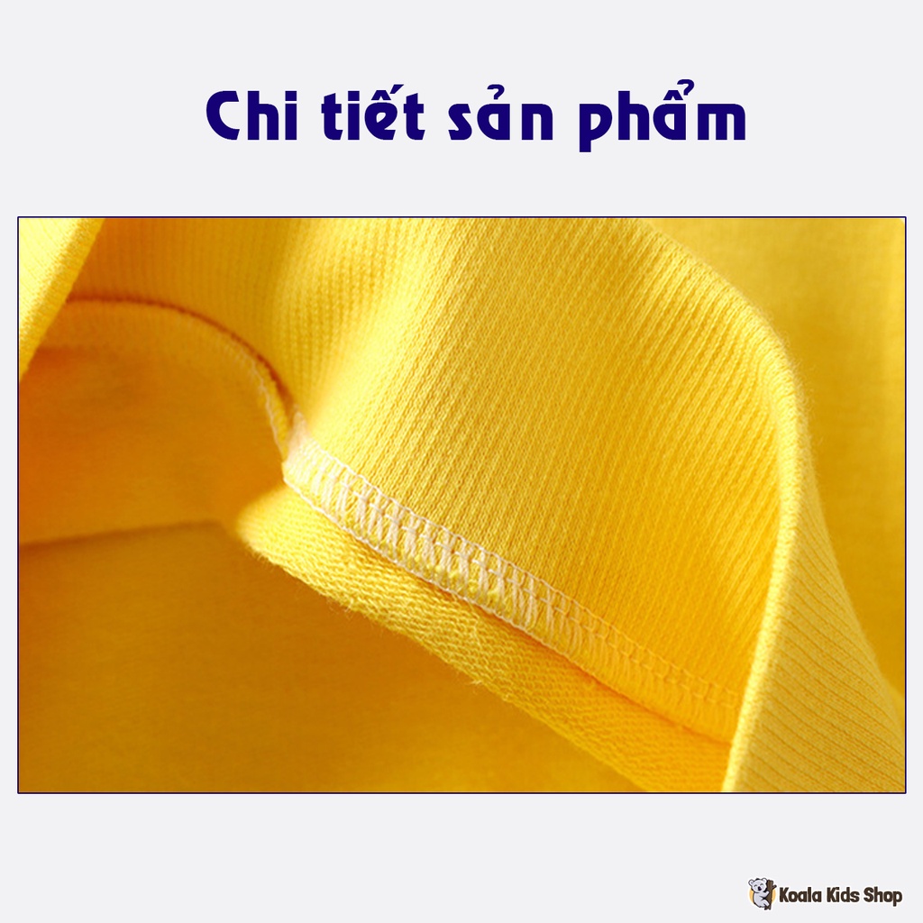 Áo nỉ da cá dài tay bé trai Áo sweater thu đông cho bé 2-8 tuổi