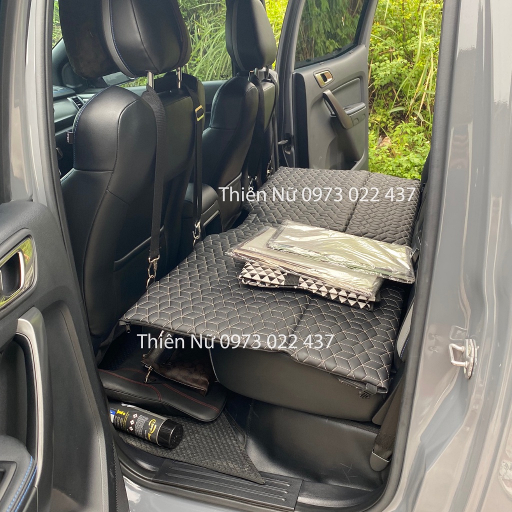Đệm ô tô dạng treo , đệm ô tô không bơm hơi Thiên Nữ hàng chính hãng móc dây to