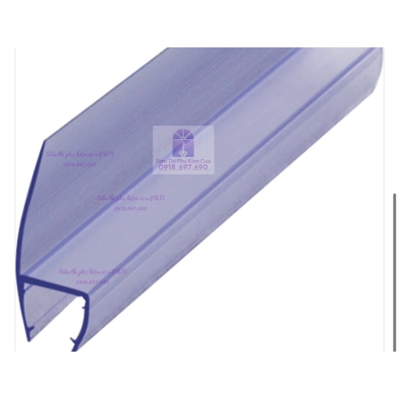 1m2 thanh ron chắn nước - êm cửa kính cường lực