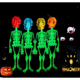 kẹo mút bộ xương halloween phát sáng vui nhộn 2022,kẹo halloween ma quái