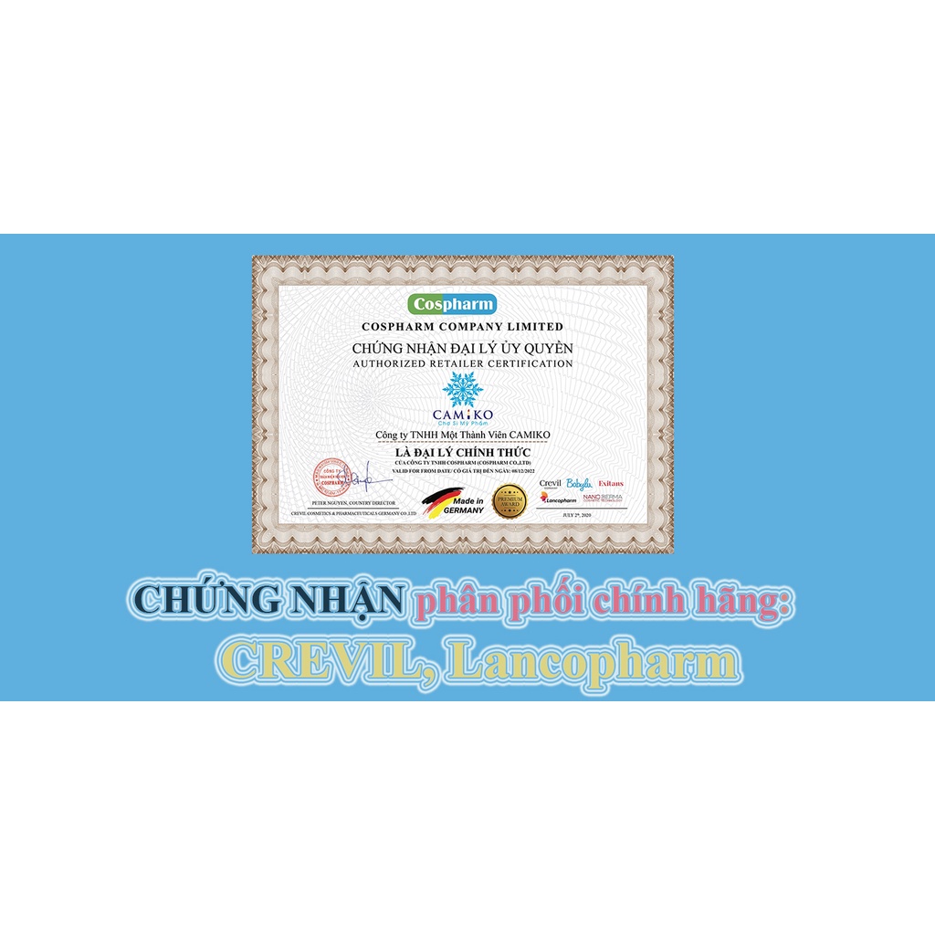 Kem Chống Hăm, Chống Nẻ, Bảo Vệ Da Trẻ Em Crevil Baby Cream 125ml