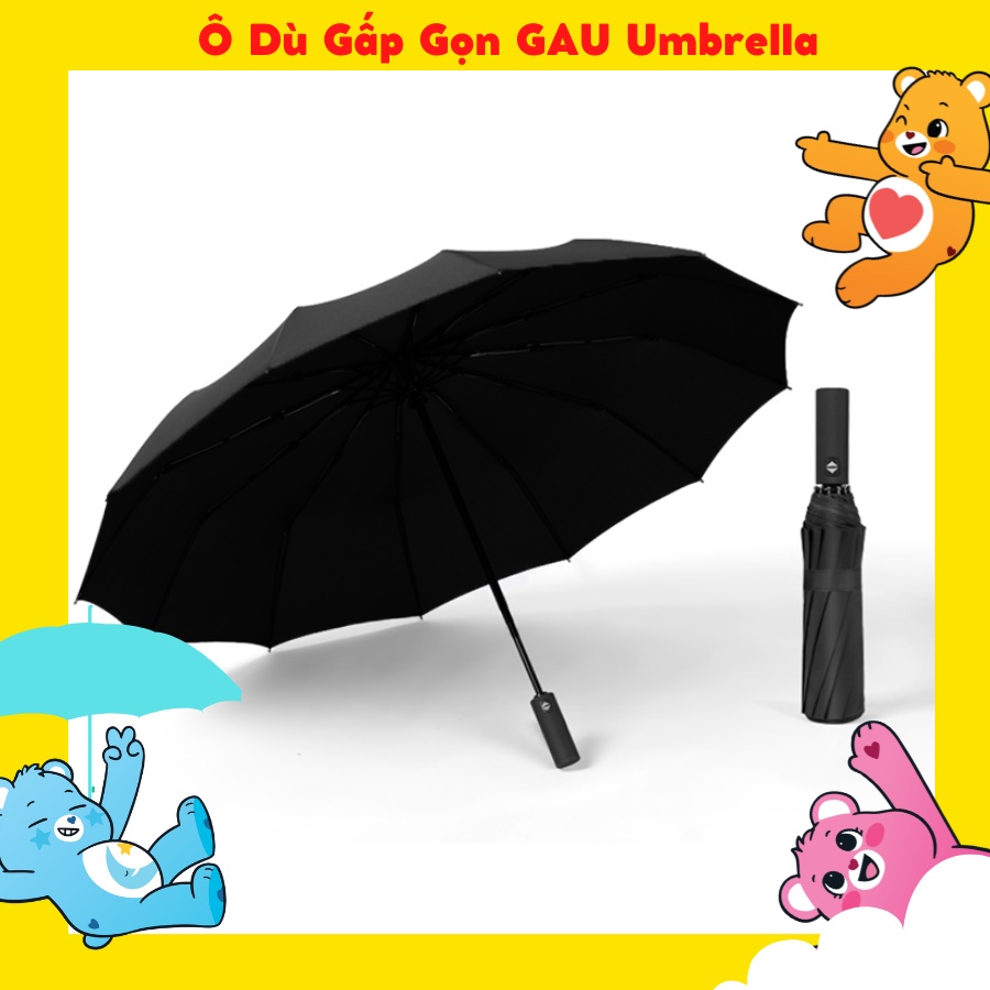 Dù che mưa ô đi nắng to và chắc chắn hơn, Tự động đóng mở gấp gọn 2 chiều thông minh, cản tia UV