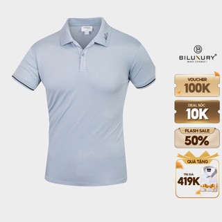 Áo polo nam cổ bẻ Biman by Biluxury thun co giãn thêu cổ vải cao cấp siêu nhẹ thoáng mát 5APCT012