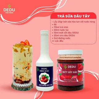 Mứt sốt dâu dedu 1kg