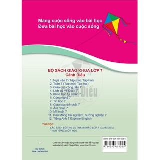 Sách Bài Tập Công Nghệ Lớp 7 (Cánh Diều)