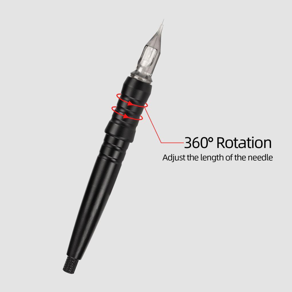 Bút Đánh Dấu Xỏ Khuyên Lông Mày Vĩnh Viễn Bằng Hợp Kim Nhôm Kháng Nhiệt