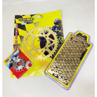 Nhông sên dĩa vàng Combiz xe yaz