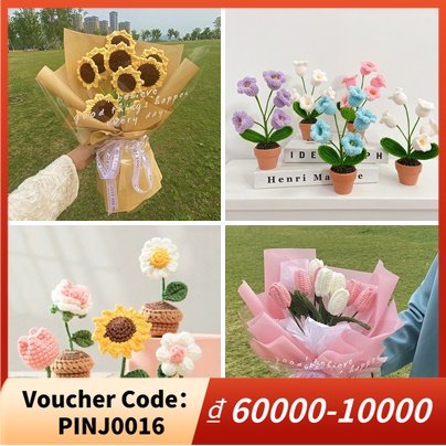 Bó Hoa Tulip Giả Trang Trí Sinh Nhật Đẹp Mắt