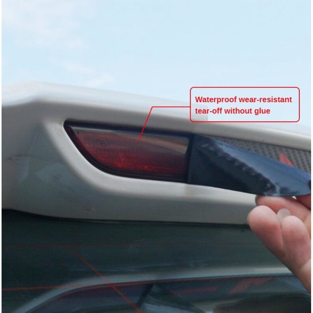 ⚡Còn Hàng⚡ Phụ Kiện Dán Xe   Đèn Hậu, Đèn Phanh, Tấm Dán Bảo Vệ Bằng Sợi Carbon, Kiểu Dáng Hawkeye Trang Trí Với Chính Hãng