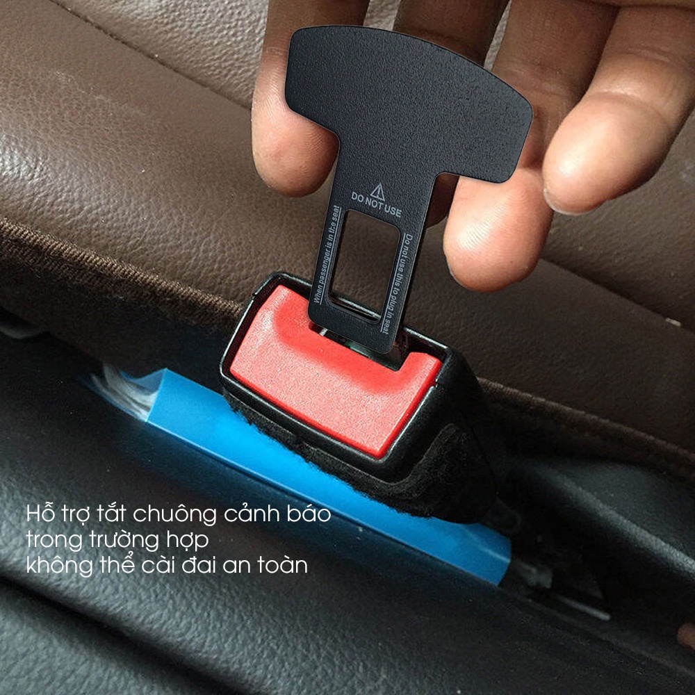 combo 2 Chốt đầu khóa chốt cài dây an toàn thép không gỉ sơn tĩnh điện nhám siêu bền