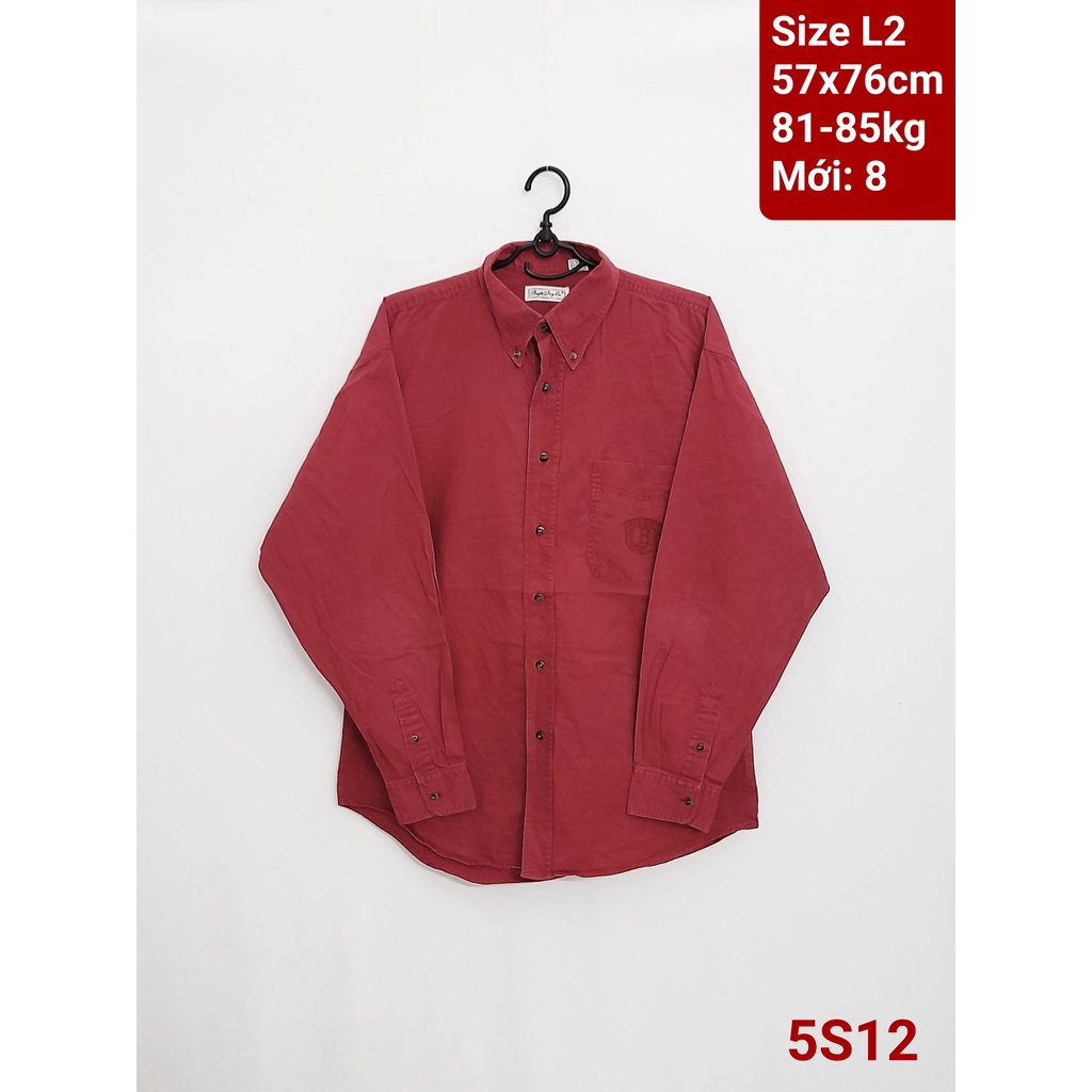 Sơ mi tay dài 2hand, sơ mi sọc, kaki, chicano [Loại 2/Gò Vấp]