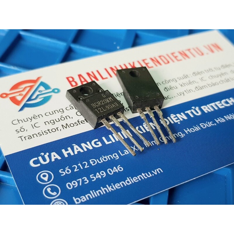 BCR20KM-12L, BCR20KM Triac 20A/400-600V TO-220