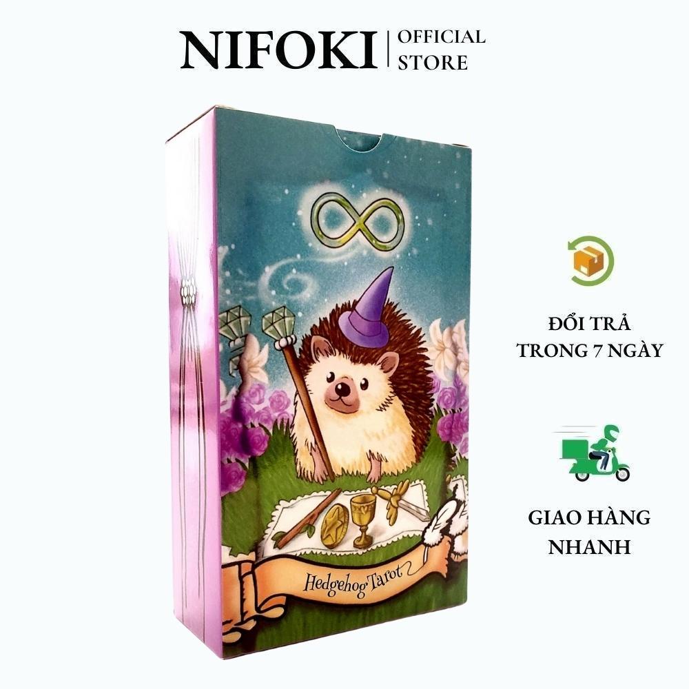 (Size Gốc) Bộ bài Hedgehog Tarot Nifoki D5