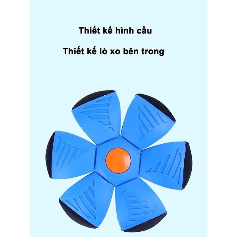 Bóng Ma Thuật Tự Nảy Banh Ném Đĩa Bay Ufo Bật Lò Xo Bằng Nhựa Abs Biến Dạng Có Đèn Led Siêu Sáng Giá Rẻ