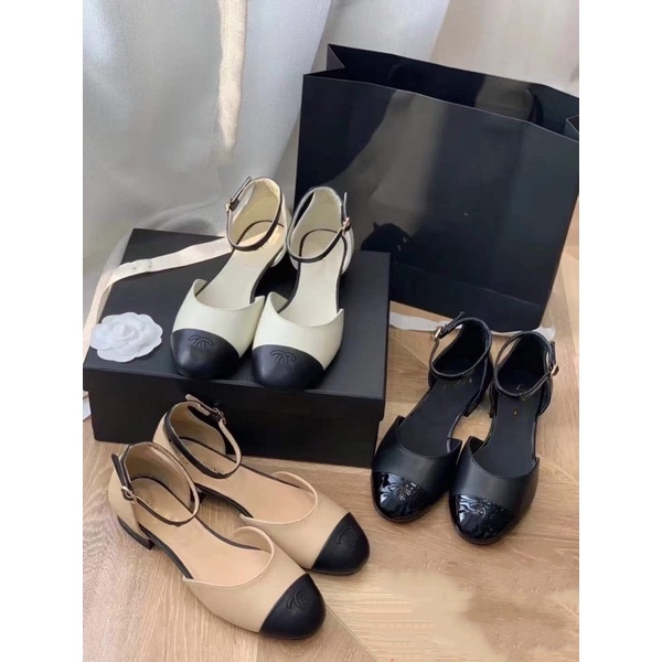 Giày búp bê mary jane chan** sandal