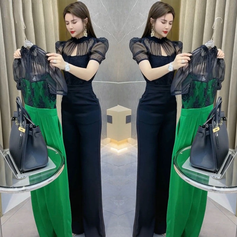 Áo Liền Quần Ren Mỏng Phong Cách Đường Phố Thời Trang Xuân Thu Mới Cho Nữ | BigBuy360 - bigbuy360.vn