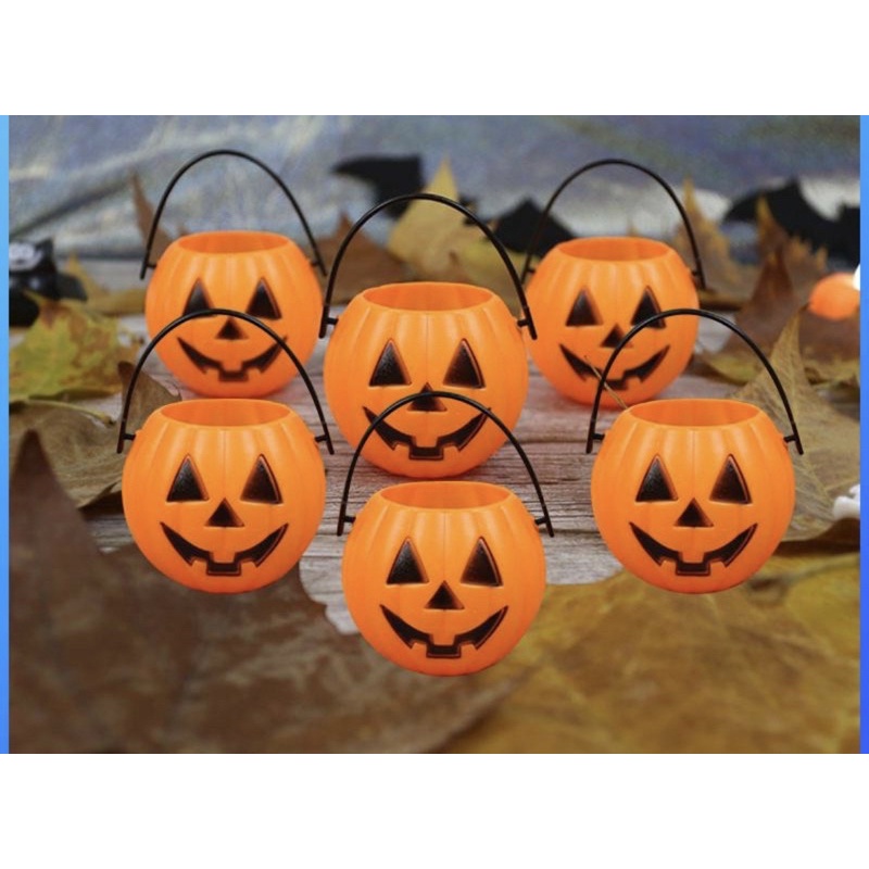 Hũ đựng kẹo  mini 7cm mẫu Halloween 🎃