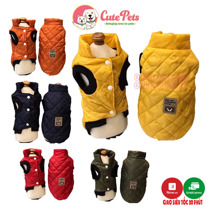 Áo phao cho chó mèo STORT YFOG - Cutepets