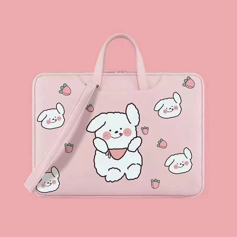 Túi Đựng Laptop máy tính bảng làm từ da PU chống va đập, chống nước Dây đeo vai miễn phí, 13.3inch 14.1inch 15.6inch