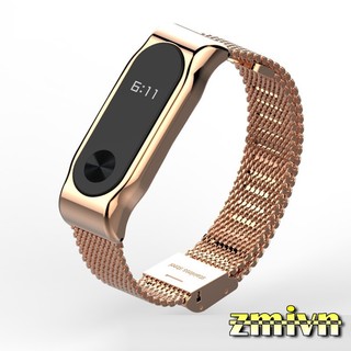 Dây đeo kim loại cho Xiaomi miband 2