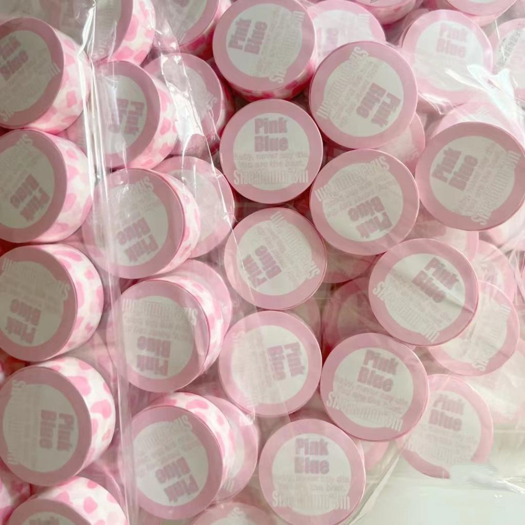 Steve Aesthetic Băng Keo Washi Họa Tiết Da Báo Màu Xanh Dương Hồng Cơ Bản Tạp Chí Bujo Deco