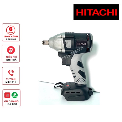 Thân Máy Siết Bulong Hitachi, Lõi Đồng Không Chổi Than Đầu 1/2 Hàng Loại 1 Bảo Hành 12 Tháng