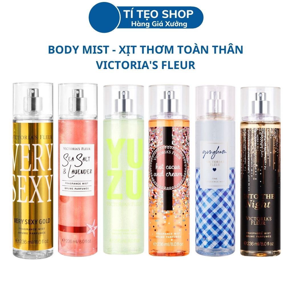 Xịt Thơm Nước Hoa Body Mist Victoria's Fleur 236ML