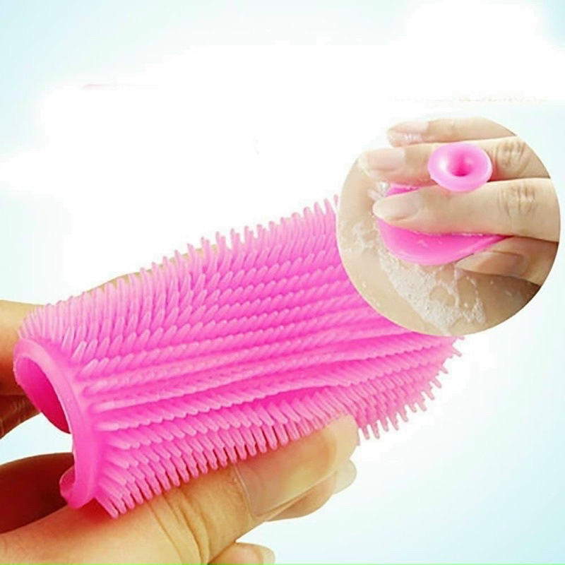 Miếng rửa mặt sillicon tẩy tế bào chết nhẹ nhàng cho da